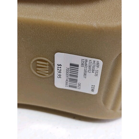 Lane Bryant Dream Cloud Faux Beige Suede Platform Bootie Women's 11W (Wide) - Picture 6 of 10